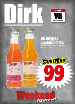 Dirk weekendverwenners folder voorblad