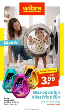 Wibra folder voorblad