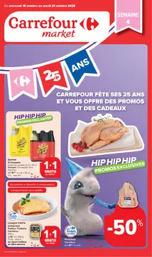 Carrefour Market couverture de brochure