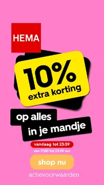 HEMA folder voorblad