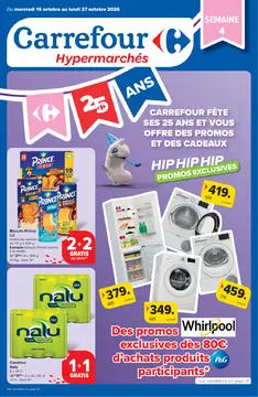 Carrefour couverture de brochure