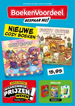 BoekenVoordeel folder voorblad