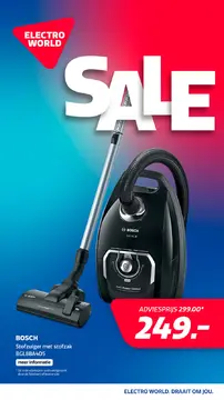 Electro World folder voorblad