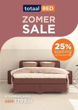 totaalBED folder voorblad