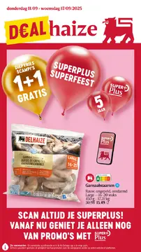 Delhaize folder voorblad