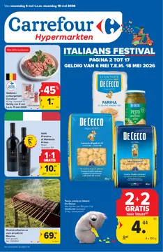 Carrefour folder voorblad
