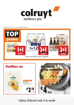 Colruyt couverture de brochure