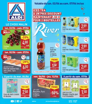 ALDI couverture de brochure