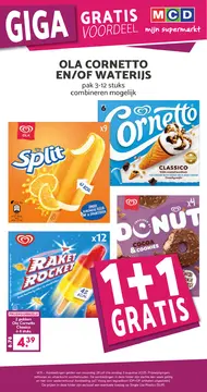 MCD Supermarkt folder voorblad