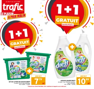 Trafic couverture de brochure