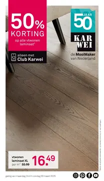 Karwei folder voorblad
