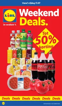 Lidl folder voorblad