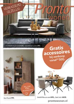 Pronto Wonen folder voorblad