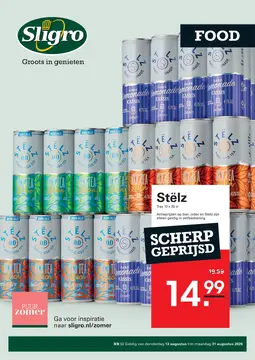 Sligro folder voorblad