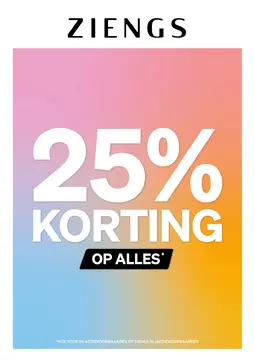 Ziengs Schoenen folder voorblad