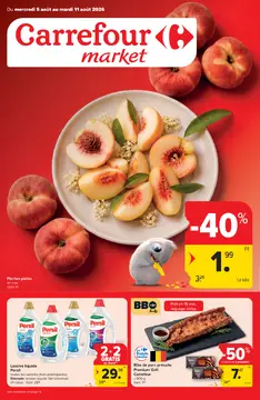 Carrefour Market  couverture de brochure