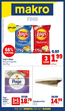 Makro folder voorblad