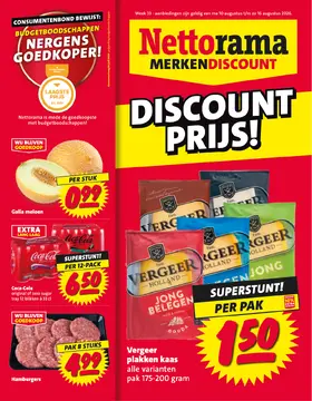 Nettorama folder voorblad