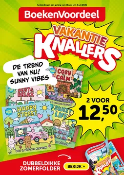 BoekenVoordeel folder voorblad