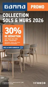GAMMA Spécial murs & sols couverture de brochure