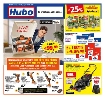 Hubo couverture de brochure