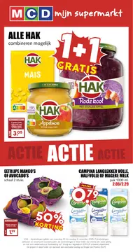 MCD Supermarkt folder voorblad