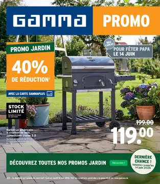 GAMMA couverture de brochure