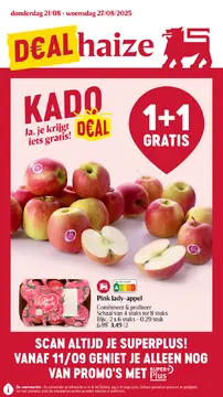 Delhaize folder voorblad
