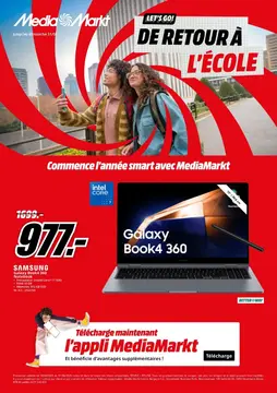 MediaMarkt couverture de brochure
