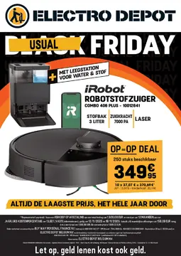 Electro Depot folder voorblad