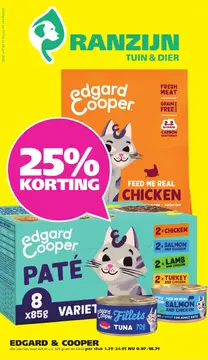 Ranzijn tuin & dier folder voorblad