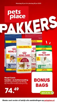 Pets Place folder voorblad