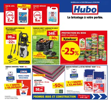 Hubo couverture de brochure