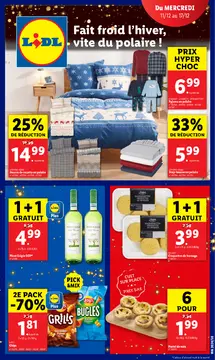 Lidl couverture de brochure