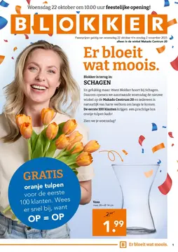 Blokker folder voorblad