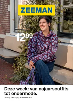 Zeeman folder voorblad