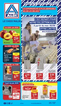 ALDI couverture de brochure