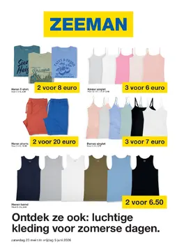 Zeeman folder voorblad