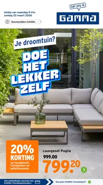 GAMMA folder voorblad