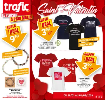 Trafic couverture de brochure