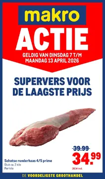 Makro folder voorblad