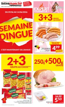 Intermarché couverture de brochure