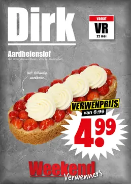 Dirk weekendverwenners folder voorblad