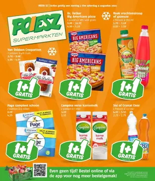 Poiesz folder voorblad