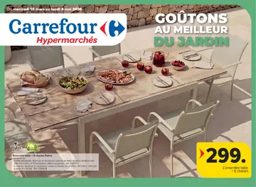 Carrefour couverture de brochure