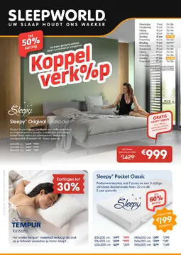 Sleepworld folder voorblad