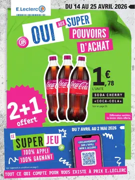 E.Leclerc couverture de brochure