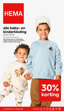 HEMA folder voorblad