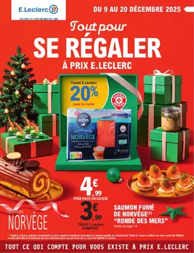 E.Leclerc couverture de brochure