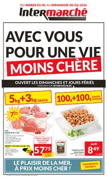 Intermarché couverture de brochure
